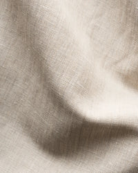 Beige Wool–Linen Chore Overshirt