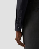 Navy Signature Twill Shirt – Slim Fit