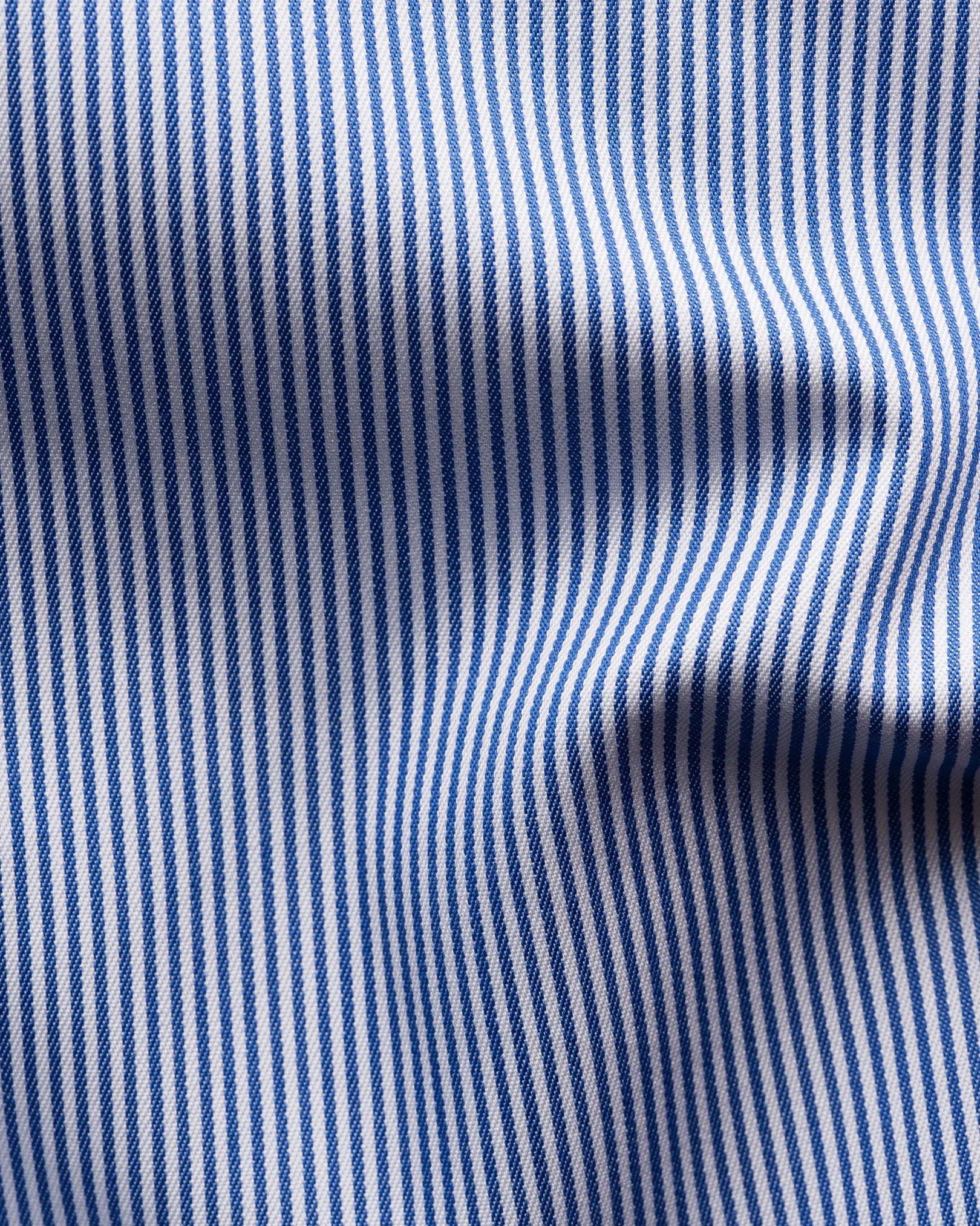 Blue Micro Stripe Supima Shirt – Cutaway Collar